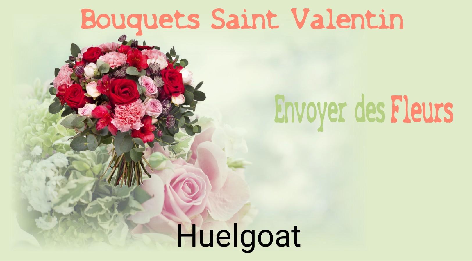 Roses de Saint-Valentin livrées à Huelgoat